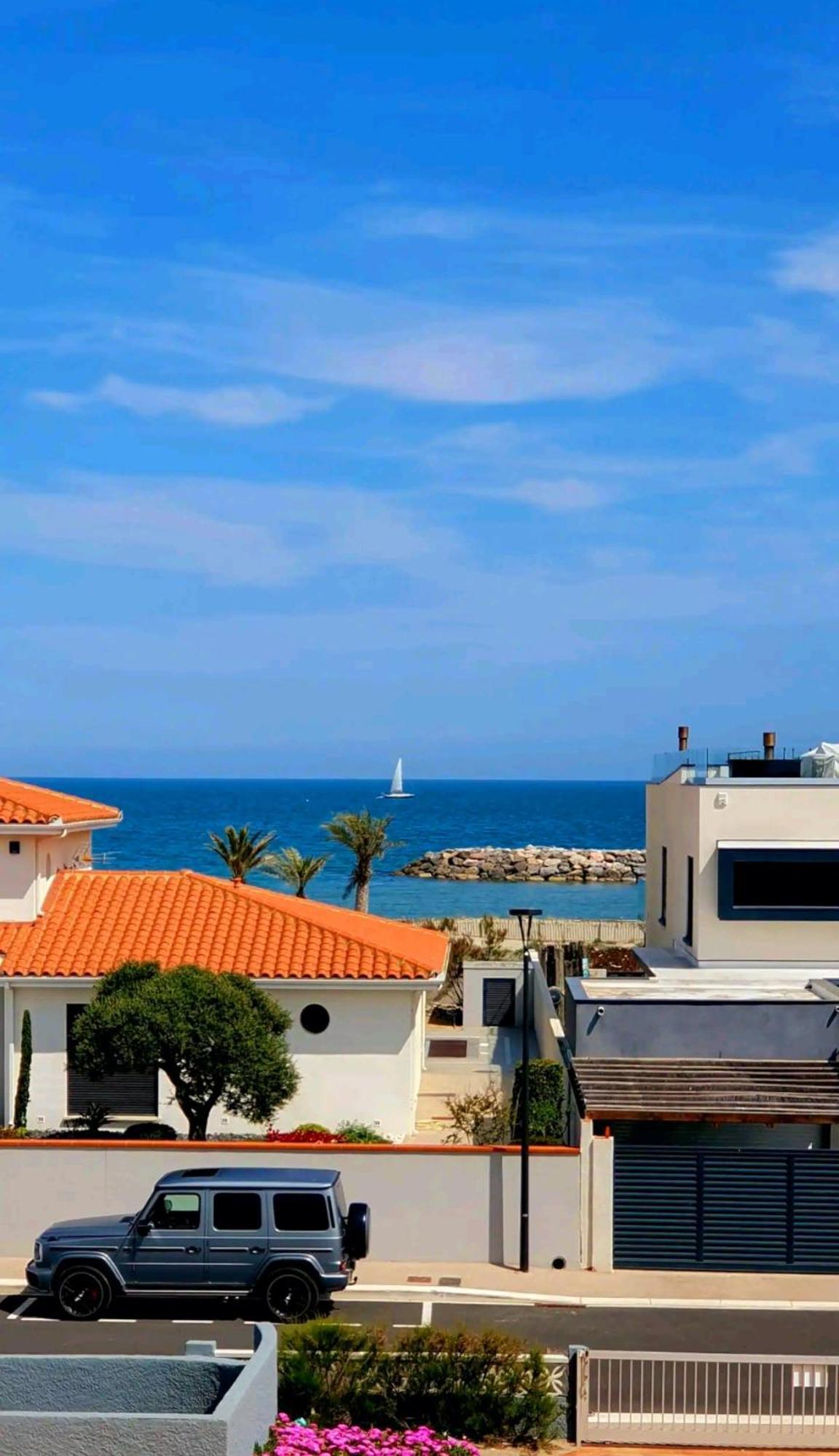 La Plage Du Lido - Front De Mer - Travaux Recents Le Barcares Ngoại thất bức ảnh